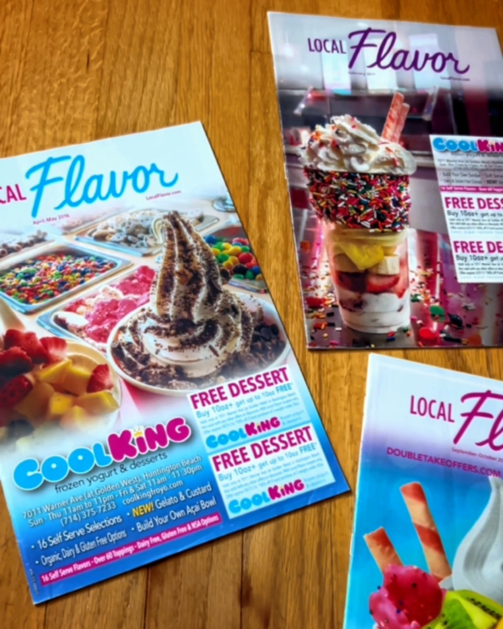 Cool King® Local Flavor / Clipper Magazine Covers